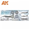 AK Interactive AK11753 IMODERN HELLENIC AIR FORCE GHOST SCHEME 4x17 ml